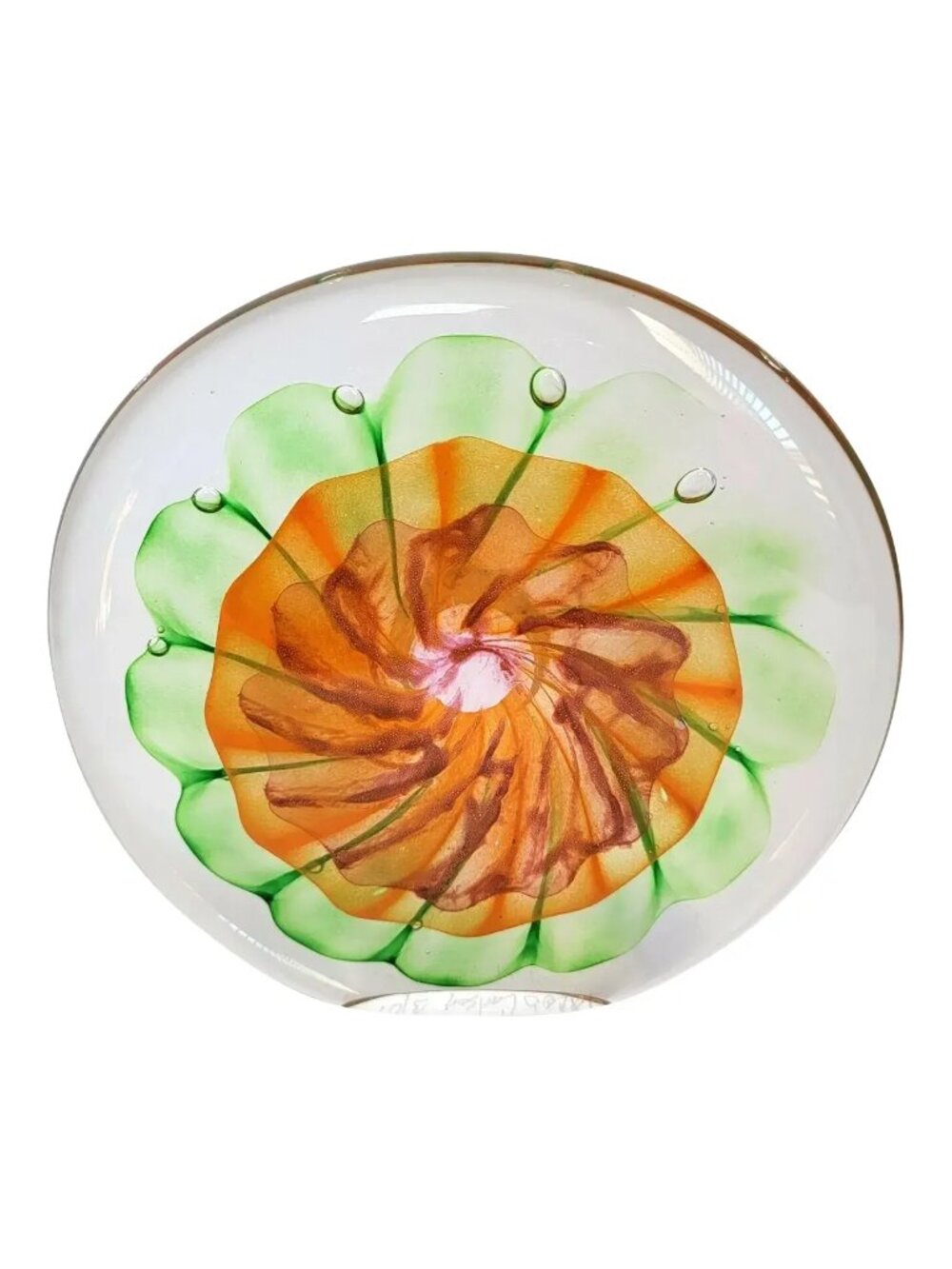 Jacob Carlson Art Glass Sculpture, Signed 2007 - Picture 1 of 9
